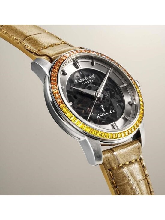 NWT Thomas Earnshaw Glory Automatic Men\'s Watch